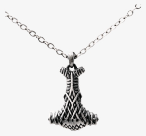 Celtic Mjolnir Hammer Necklace #1394209
