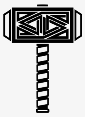 Mjolnir - Line Art #1394282