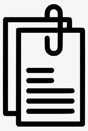 Png File Svg - Icon Attached Document #1394507
