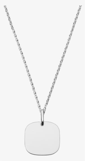 Square Tag Small Pendant - Locket #1395460