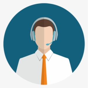 The Cost Of Customer Service - Customer Service Flat Icon Png #1395528