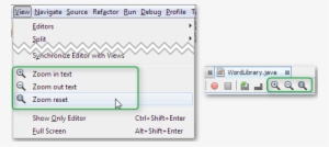 Netbeans Plugin - Editor Zoom - Zoom En Netbeans #1395855