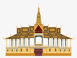 Palace Png Hd - Cambodia Royal Palace Png #1396452