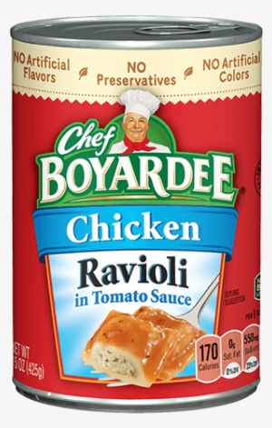 Chicken Ravioli - Chef Boyardee Spaghetti And Meatballs #1396686