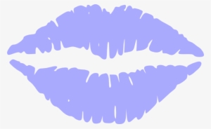 Purple Lips Clip Art At Clker Com Vector Online Royalty #1396688