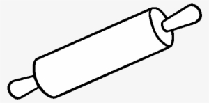 A Rolling Pin Coloring Page - Rolling Pin #1396728