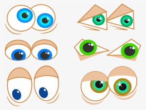 Big Image - Cartoon Eyes Png Hd #1396962