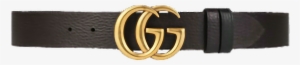 Gucci Belt Png - Gucci Reversible Leather Belt With Double G Buckle, #1397438