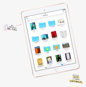 Keep All Your Stuff Safe, Organized, And Always With - Apuntes En Ipad 2018 #1397470