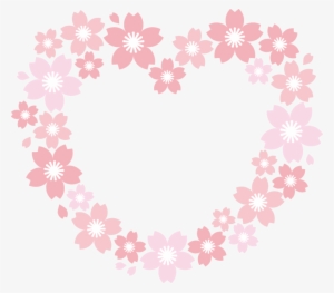 Image Royalty Free Download Flower Pink Floral Decoration - 春(1) デコレーションシール (w285×h285mm) No.6804(受注生産) #1398036