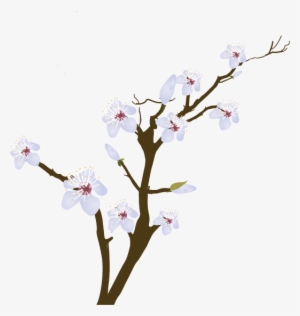 Blossom - Vector Rama Con Flores #1398056