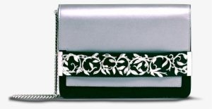 Picture - Ralph & Russo Snakeskin Eden Clutch, Grey #1398072