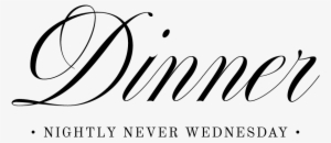 Dinner-title - Dinner #1398176