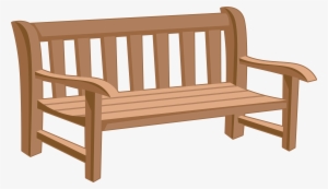 Park Bench Clipart #1398828