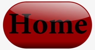 Shiny Red Home Button Svg Clip Arts 600 X 322 Px #1398897
