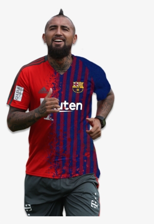3 Aug - Arturo Vidal Barca Shirt #1399024