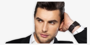 Visit Apollo Hair Center In Spokane, Wa For Attractive - Male Hair Model Png #1399588