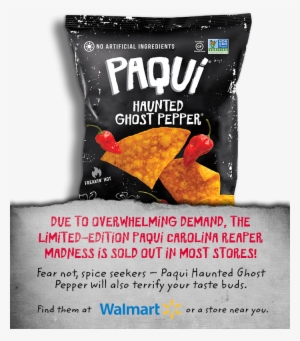 Callout Bag Copy Sm - Ghost Pepper Paqui Chips #1399965
