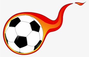 This Free Icons Png Design Of Flaming Soccer Ball #140192
