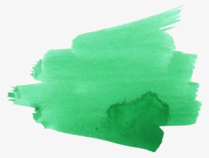 Green Brush Png - Green Brush Stroke Png #140244