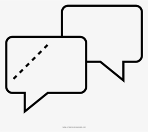 Text Bubble Coloring Page - Text #140402
