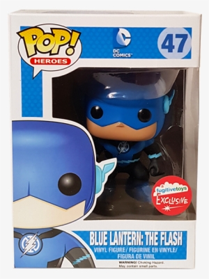 The Flash Blue Lantern Fugitive Exclusive Pop Vinyl #140499