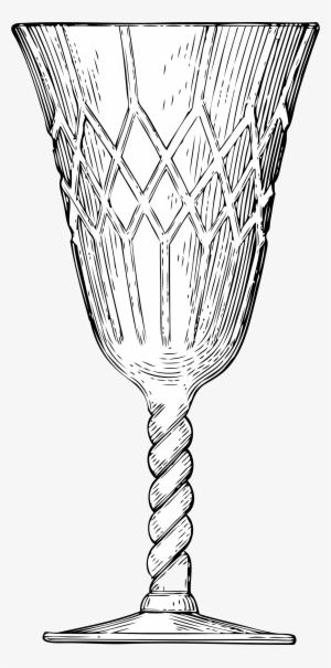 Crystal Glass - Glass Cup Clip Art #140638