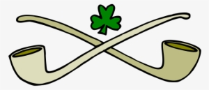 Pipes And Shamrock Clipart Png #140668