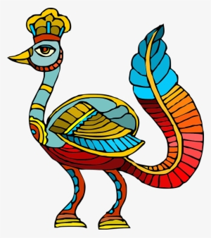 Bird, Abstract, Colorful, Figure, Traditional, Egyptian #141071