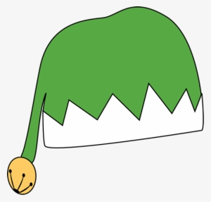 Green Elf Hat - Clip Art #141446