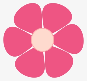 Pink Flower Svg Clip Arts 600 X 564 Px #141553