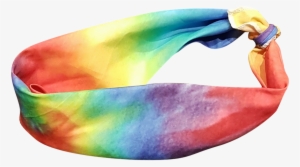 Hippie Wig With Tie Dye Bandana 60s 70s Hippy Woodstock - Hippie Wig #141799