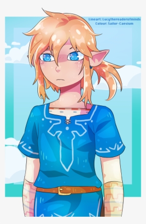 “a Collab I Did With @lucythereaderofminds, With Botw - Cartoon #141818