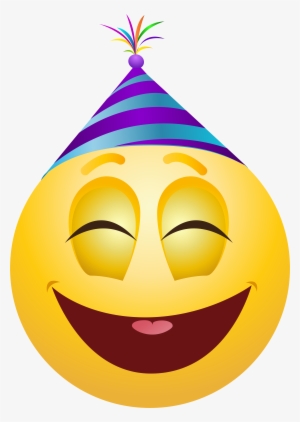 Party Emoticon Png Clip Art - Emoji Party Png #141867