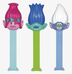 Pez Trolls Collection Candy Dispenser - Trolls Pez Dispenser And Candy Set (each) #142113
