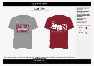 Clifton Cool Gray Maroon White Custom Design T-shirts - Jersey #142141