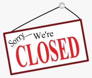 This Free Icons Png Design Of Sorry We're Closed Door #142291