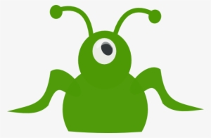 How To Set Use Green Alien Svg Vector #142343