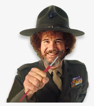 Bob Ross Military - Sergente Hartman #142423
