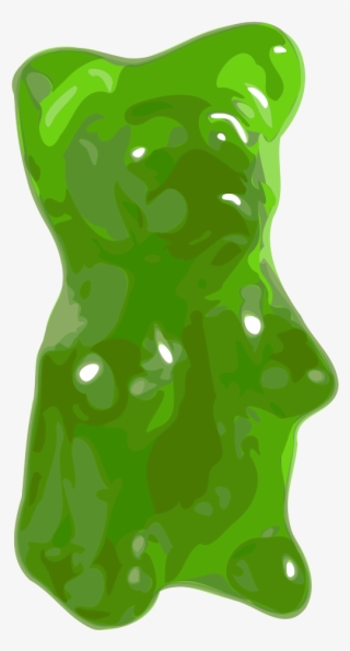 Gummy Bear Png - Green Gummy Bear Png #142426