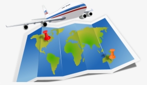 Banner Library Download Air Travel Clip Art Transprent - Travel Map Vector Png #142448 Banner Library Download Air Travel Clip Art Transprent - Travel Map Vector Png #142448
