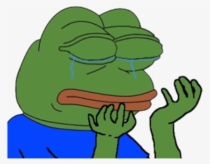 Crying Pepe Png - Pepe Cry Png #142665