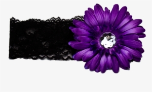Purple Flower Images - Headband #142869