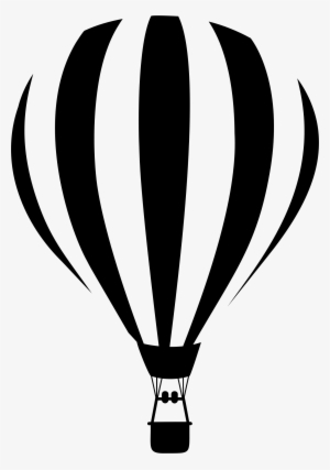 This Free Icons Png Design Of Hot Air Balloon Silhouette #142896