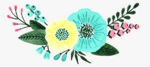 Mint Green And Turquoise Floral Custom Design - Design #142993