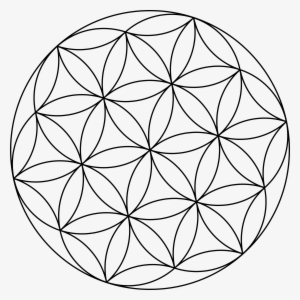 Clipart - Flower Of Life Vector Png #143160