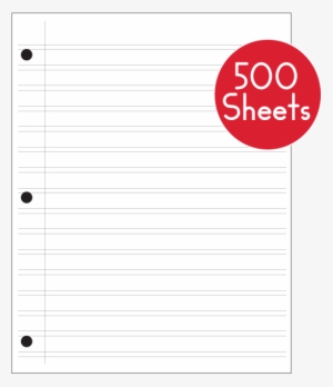 Narrow Notebook Paper - Notebook Lines Type #143184