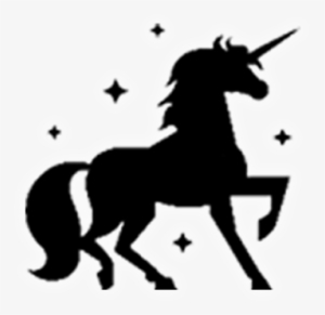 Silueta De Caballo Unicornio #143392