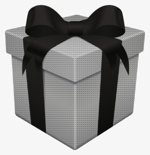 Black Gift Box Transparent #143759