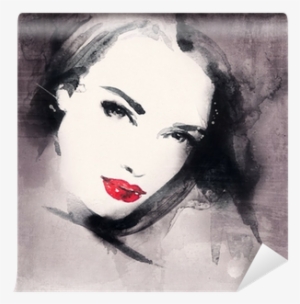 Woman Portrait - Акварельные Картинки На Рабочий Стол #143812